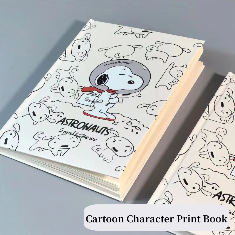 Cute Notebook Japanese Anime Cartoon Characters Hardcover Notebook Ins Style Student Record Book Girl Handbook Diary Notebook