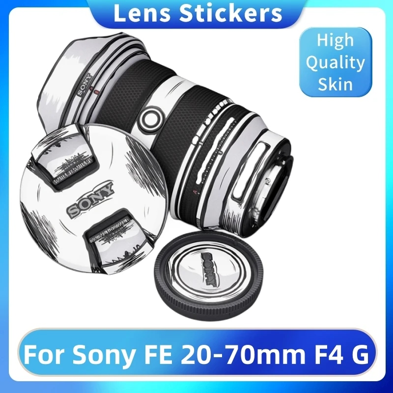 

Стилизованная наклейка-Обложка для Sony FE 20-70 мм F4 G фотоаппарата фотография виниловая пленка с защитой от царапин фотопленка фотообои 20-70 F/4 F4G SEL2070G