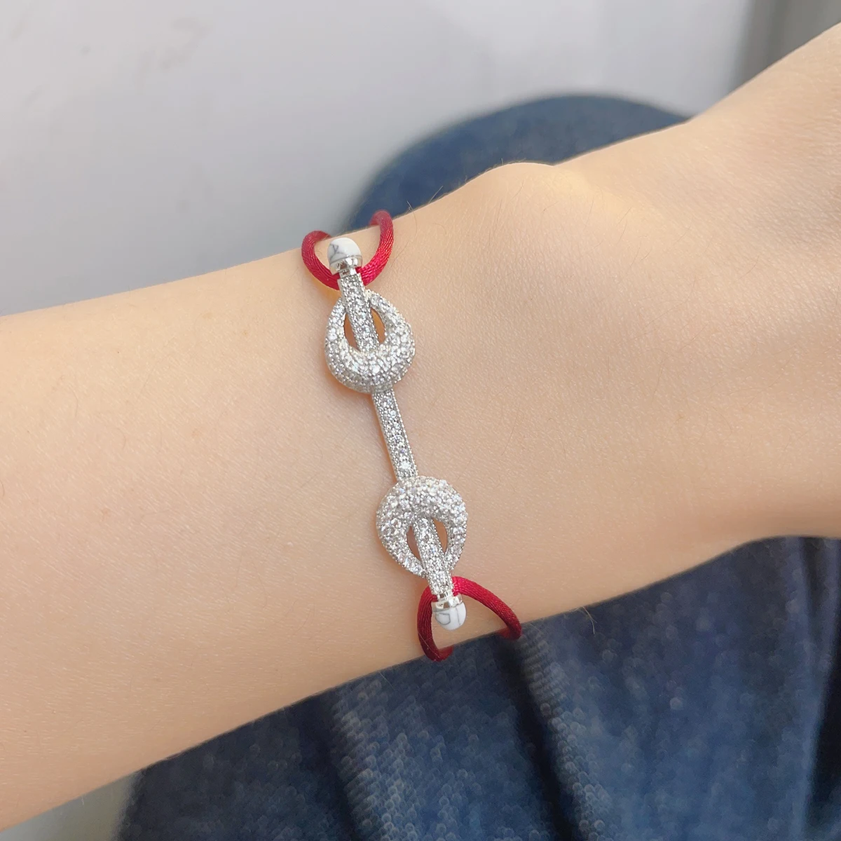 Fashion Sweet New Adjustable Rope Bracelet for Women Cute Bracelet Daily Wear Wedding Party Jewelry
