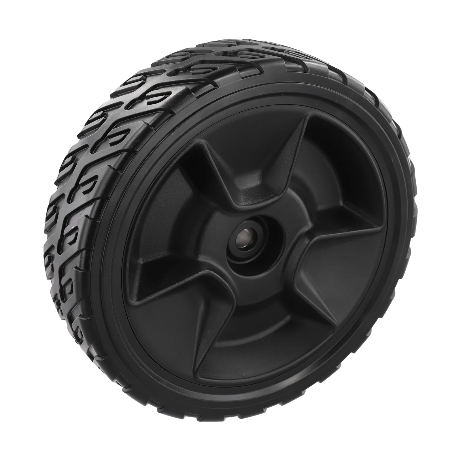 Replacement Lawn Mower Wheels 8 Inch Wheels Easy Installation Enhanced Traction High Strength Plastic For Honda HRN216