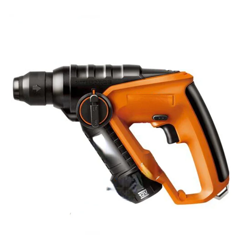 Multi-function Electric Hammer 12V Charging Hammer Impact Drill Tools with Forward and Reverse Button