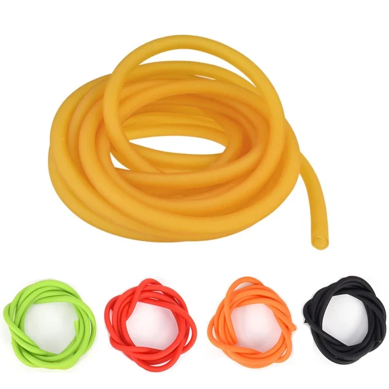 1-5meter ID 1.7 2 3 5 6mm OD 4 4.5 5 6 7 9mm Nature Latex Rubber Hoses High Resilient Elastic Surgical Medical Tube