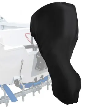 0-350HP Buitenboordmotor Cover Boot Motor 420D Waterdicht Anti-kras Zware cover Motor UV-bestendig Zwart buitenboordmotoren covers