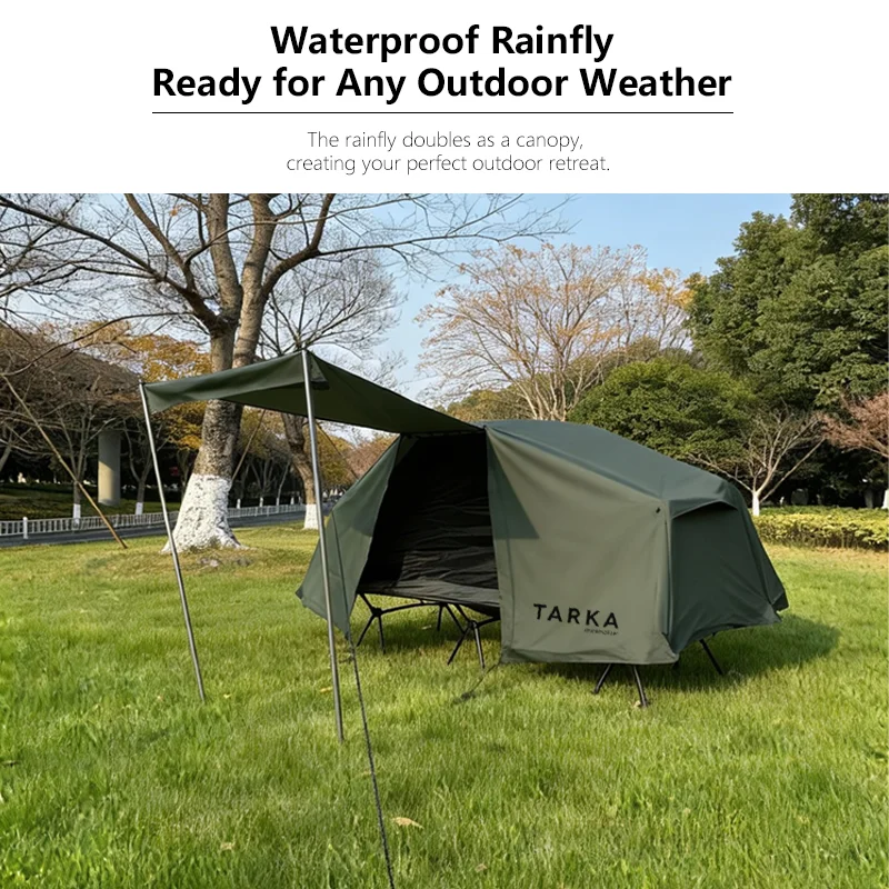 Ultralight Hiking Camping Accessories 1 Person Backpacking Tent Quick Setup Portable Solo Trip Tent Survival Gear Equipment