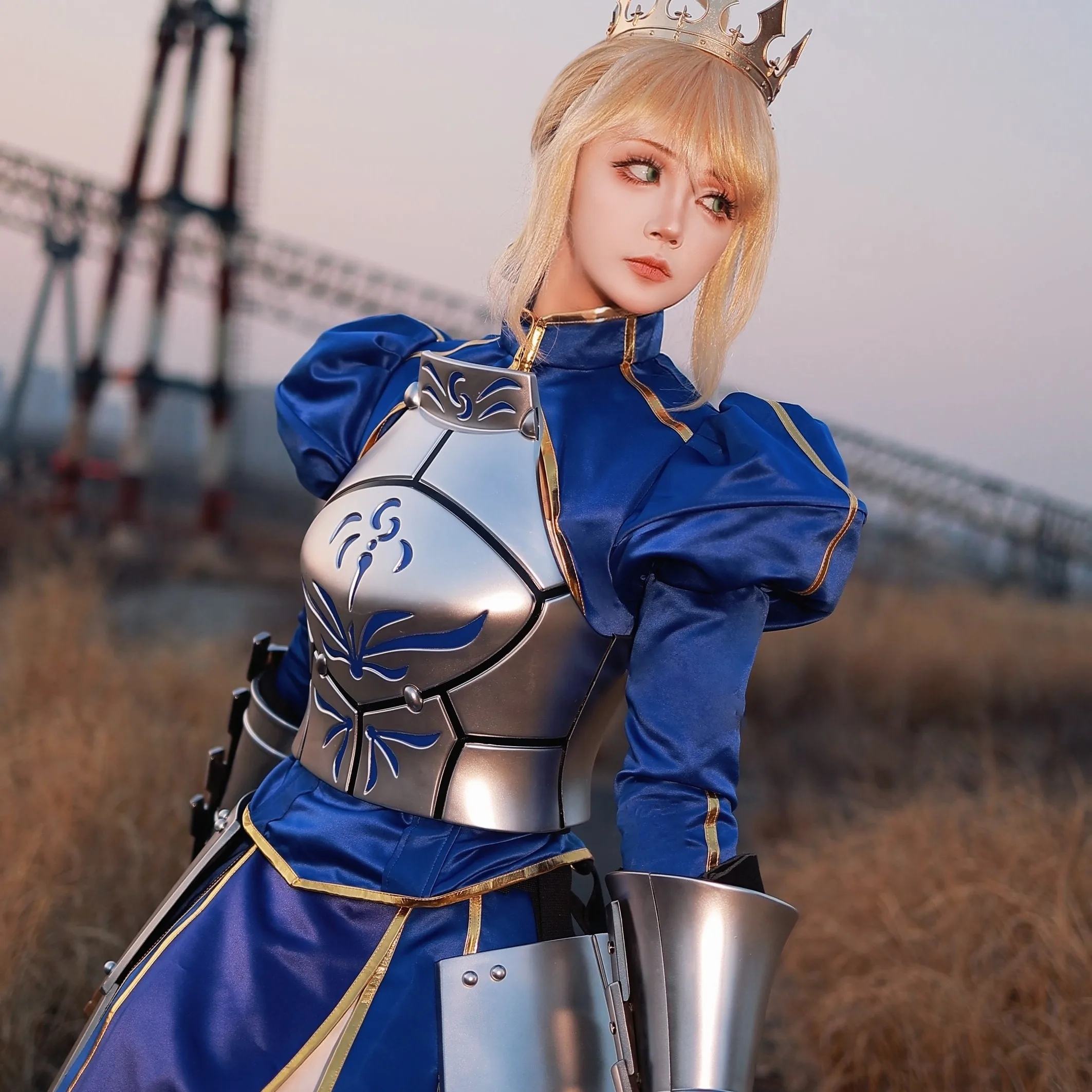

Fate Grand Order Saber Altria Cosplay Armor Costume Pendragon Set Fate/Grand Order Saber Altria Pendragon Cosplay Accessories