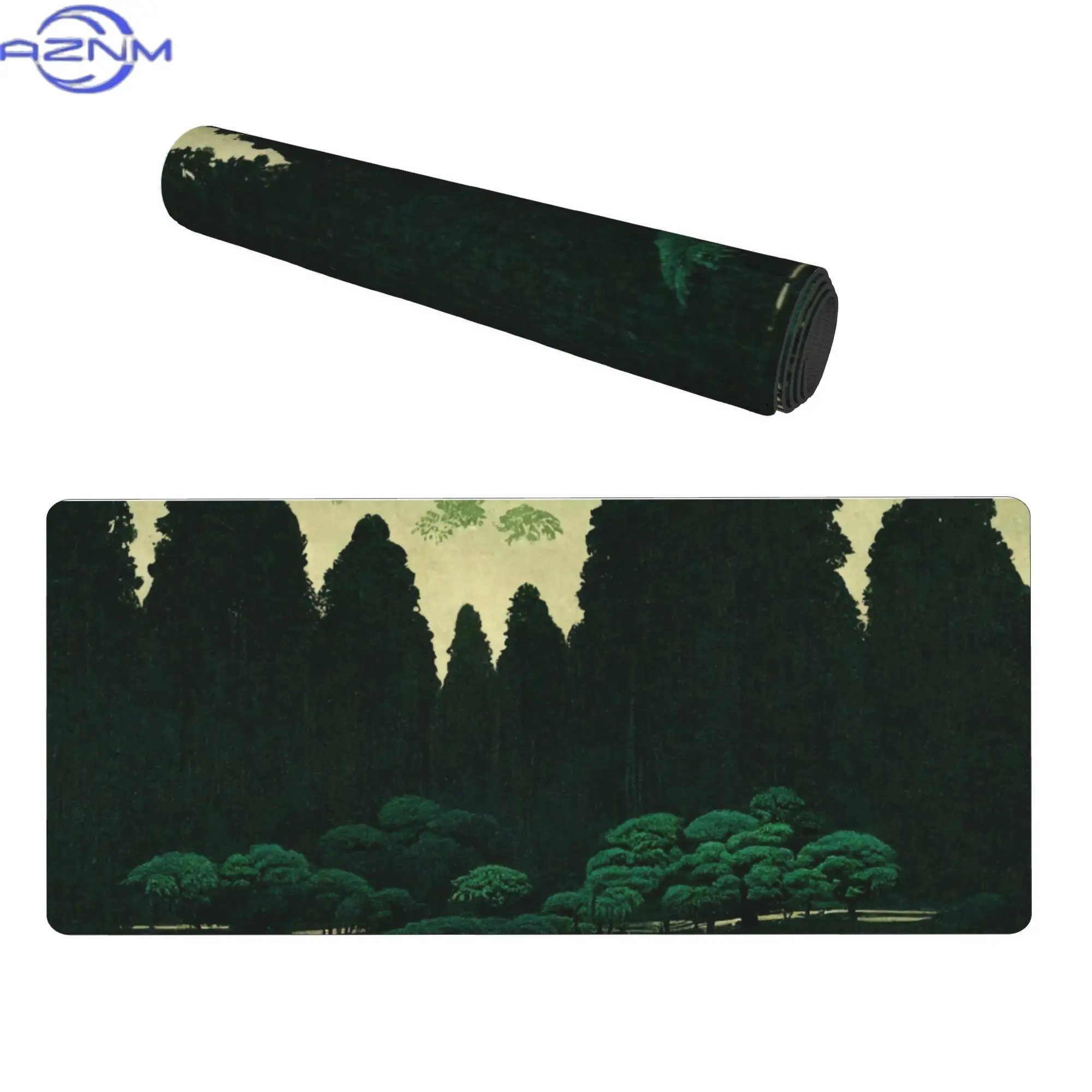 Sophisticated Dark Green Desk Mat for Office Workers Enhances The Aesthetic of Professional Environments