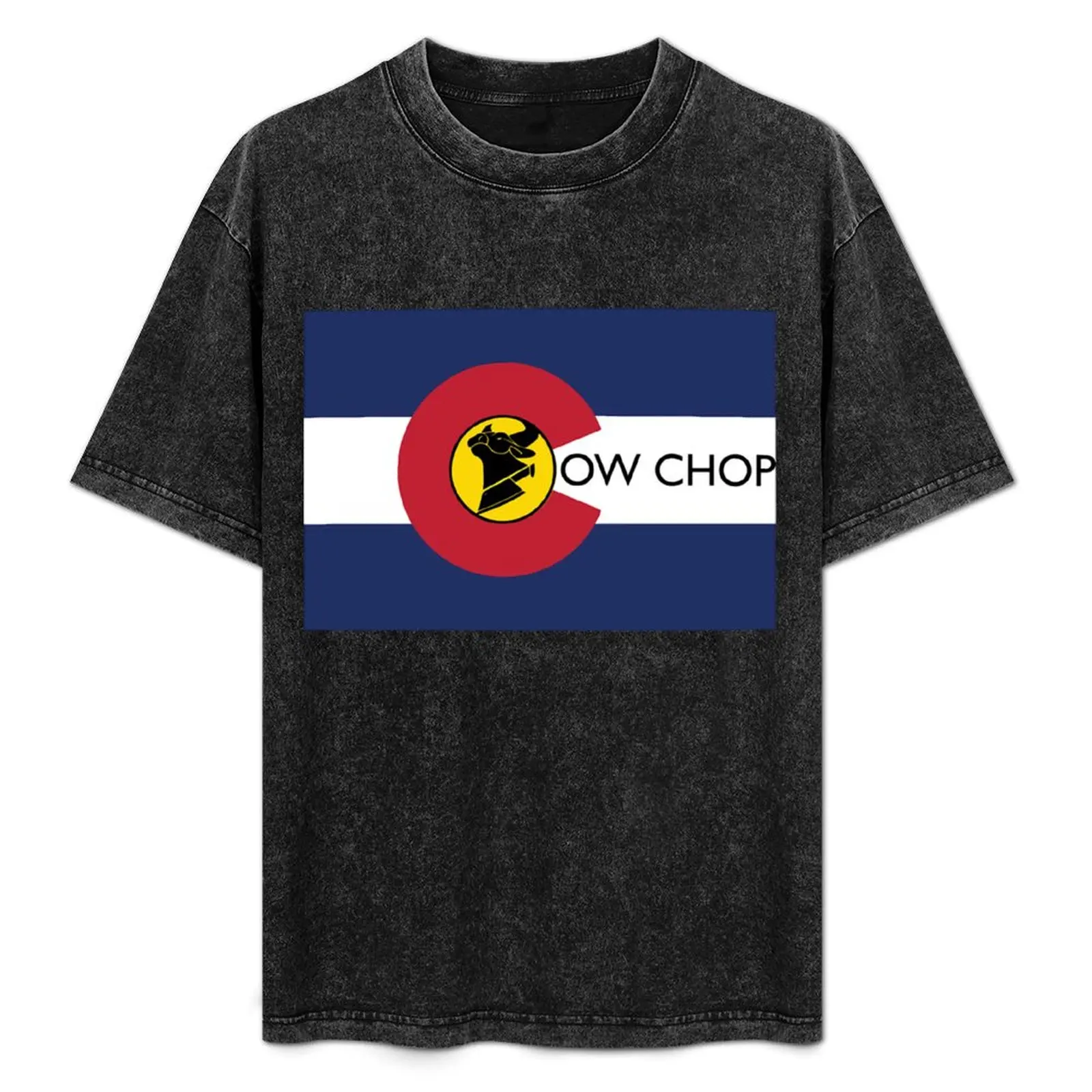 

CO Cow Chop T-Shirt Blouse oversized customs oversizeds t shirts for men