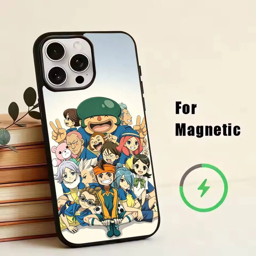 Anime I-Inazuma Eleven  Phone Case For iPhone17,16,15,14,13,12,11 Plus,Pro,Max Magnetic with Wireless Charging