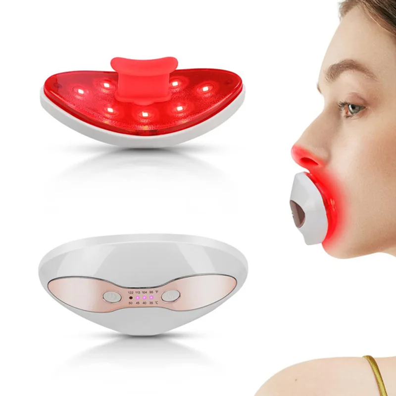 Lip Beauty Instrument LED Heating Portable Infrared Light Collagen Dudu Lip Enlargement Device Full Eye Protection Instrument