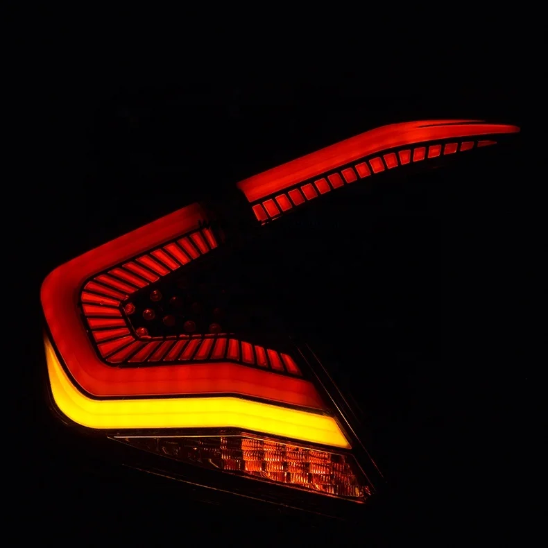 Car Taillight Led Tail Lights Lamp for  Space 16-18 RGB Style  Tail Lamp