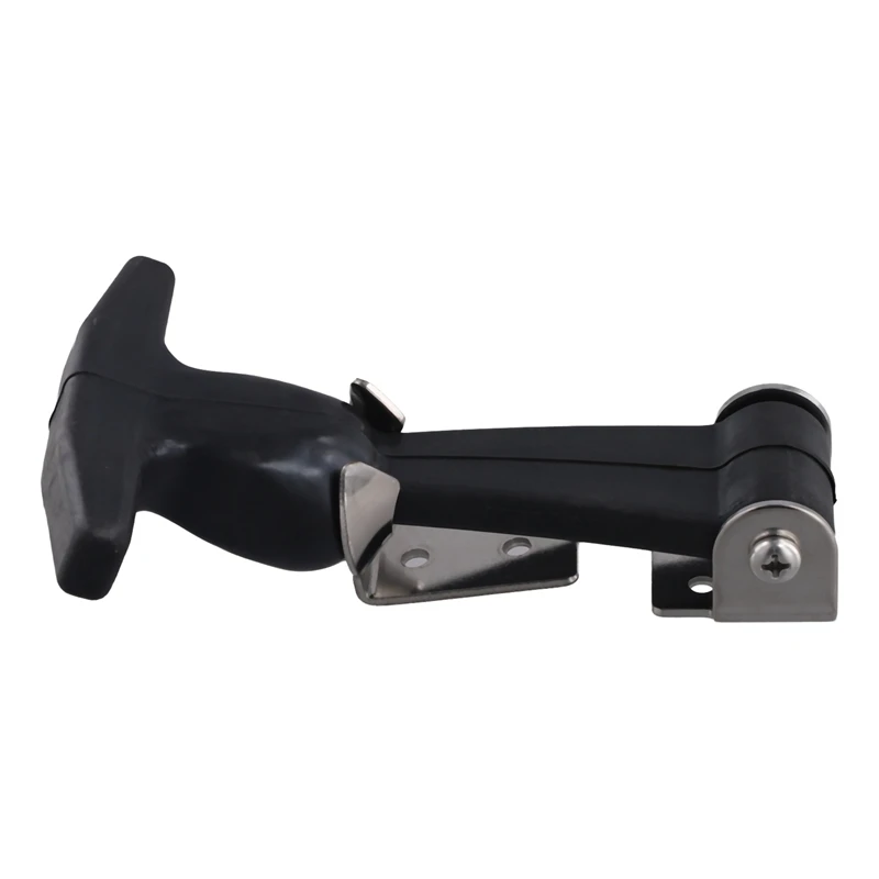 HOT! Elastic Buckle Flexible T-Handle Hasp Flexible Draw Latches Handle Hasp Brackets Tool Box Clip