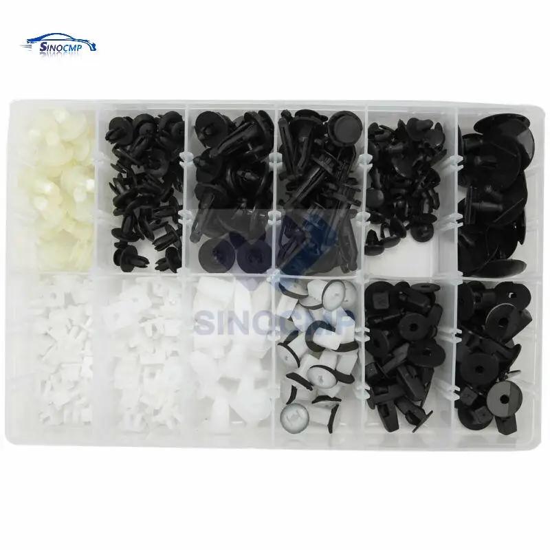 

292 шт., зажимы для обшивки крыльев, капота, бампера, инструмент для фиксации кузова для Toyota Mazda, капот D125 C05 B15 B17 F13 V03 K04 K05 K47 K43 K66