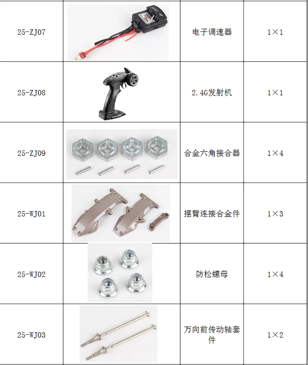 14 9125 four-wheel drive climbing car original accessories electric remote control transmission shaft 9125 RC model