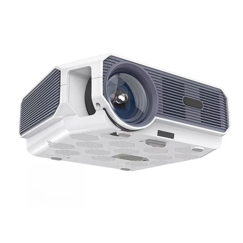 Portable 1080p LCD Projector with Built-in Speaker, High Lumens