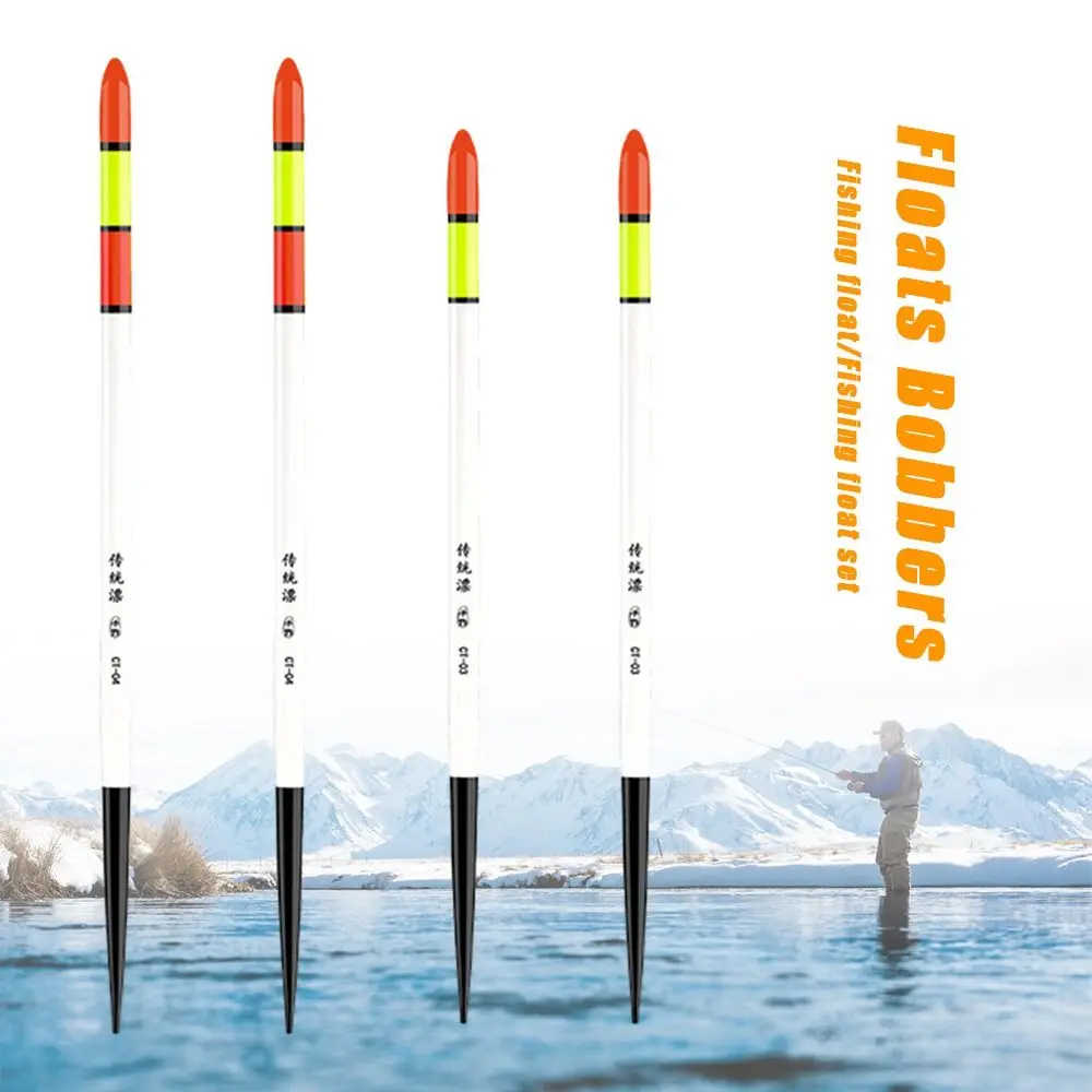 1pc Fishing Floats Set Indicator Buoy Bobber Fishing Light Stick Floats Fluctuate float buoy For Fishing Accessories 5 Size