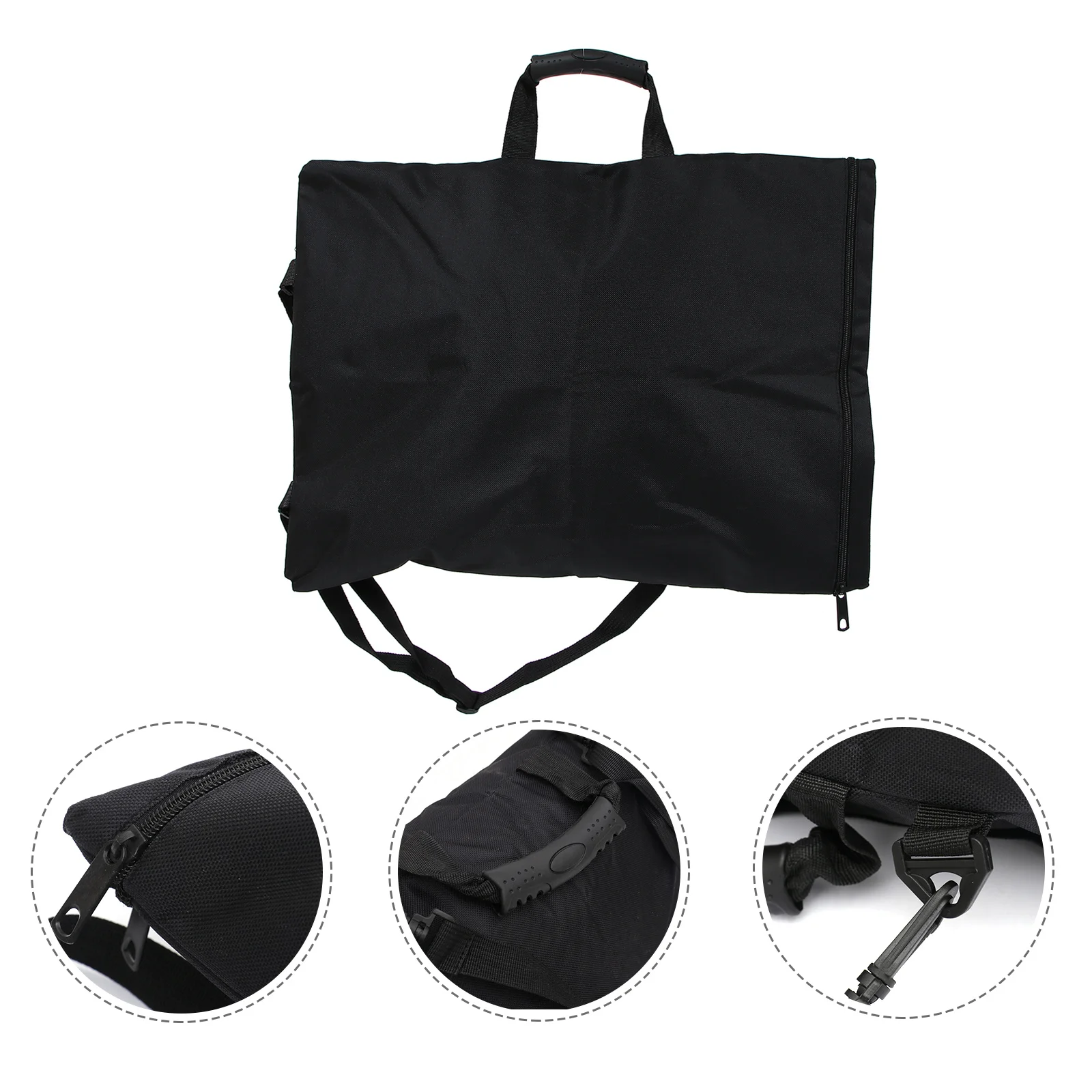 حقيبة لوازم فنية مقاومة للماء من القماش حقيبة لوحة رسم لرسم اللوحة حقيبة تخزين خفيفة الوزن مع منظم مقبض