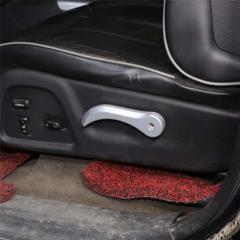 

UP!For Hummer H3 2005-2009 Aluminum Alloy Car Front Seat Back Adjustment Cover Decorative Accessories