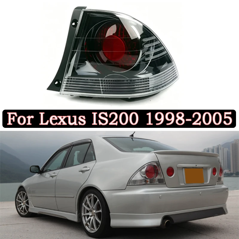 Tail Light With Harness For Lexus IS200 ALTEZZA 1998-2005 Rear Tail Light Assembly Stop Brake Light Lamp Lights