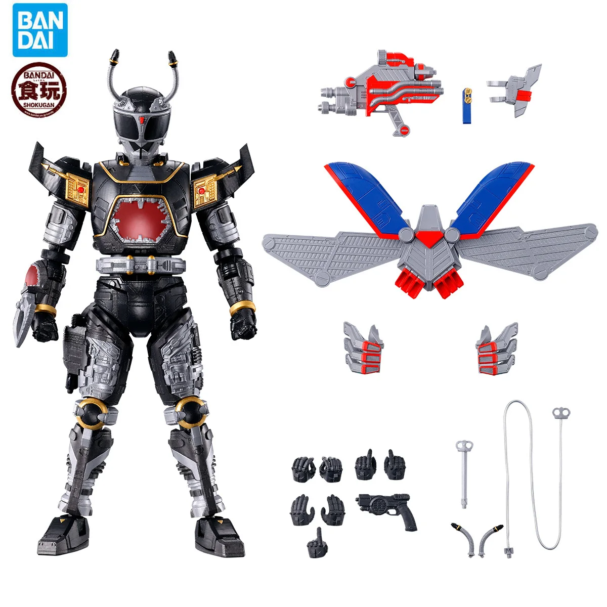 

Bandai SMP [Shokugan Modeling Project] Kit Makes Pose Juukou B-Fighter Black Beet & Super Blue Beet Part Set (W/O Gum) Model Kit