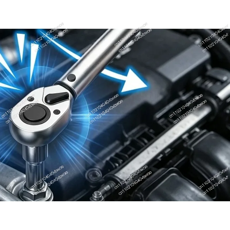Torque Wrench Adjustable Torque Wrench Fast Torque Plate High Precision Kg Auto Repair Spark Plug