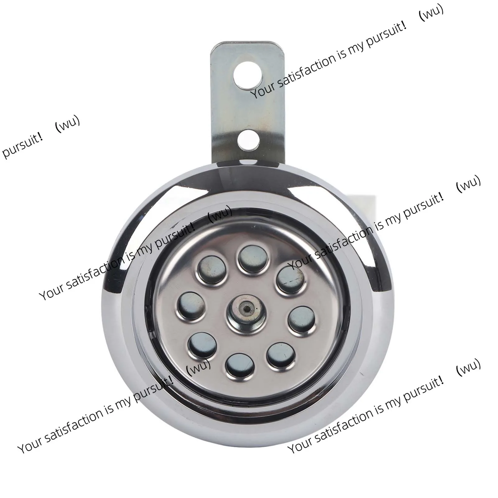 Universial Motorcycle Horn Waterproof 105dB Loud 12V 85mm W/Honeycomb Chrome Cover