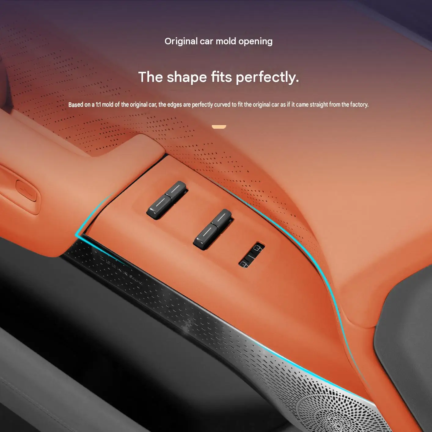[Fast Shipping] Zeekr 7X Window Panel Protector for Car Window Lift Buttons
