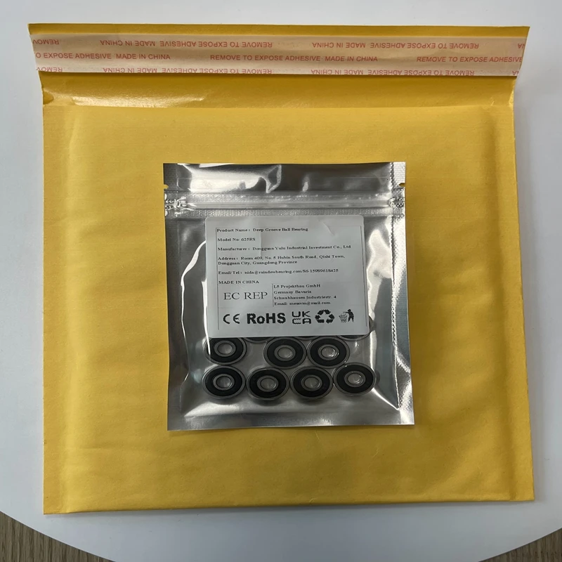 12Pcs 625RS  5*16*5 mm  ABEC-7 Ball Bearing 625-2RS  3D Printer Bearing F695RS For VORON Mobius 2/3 3D Printer Mobius Camera