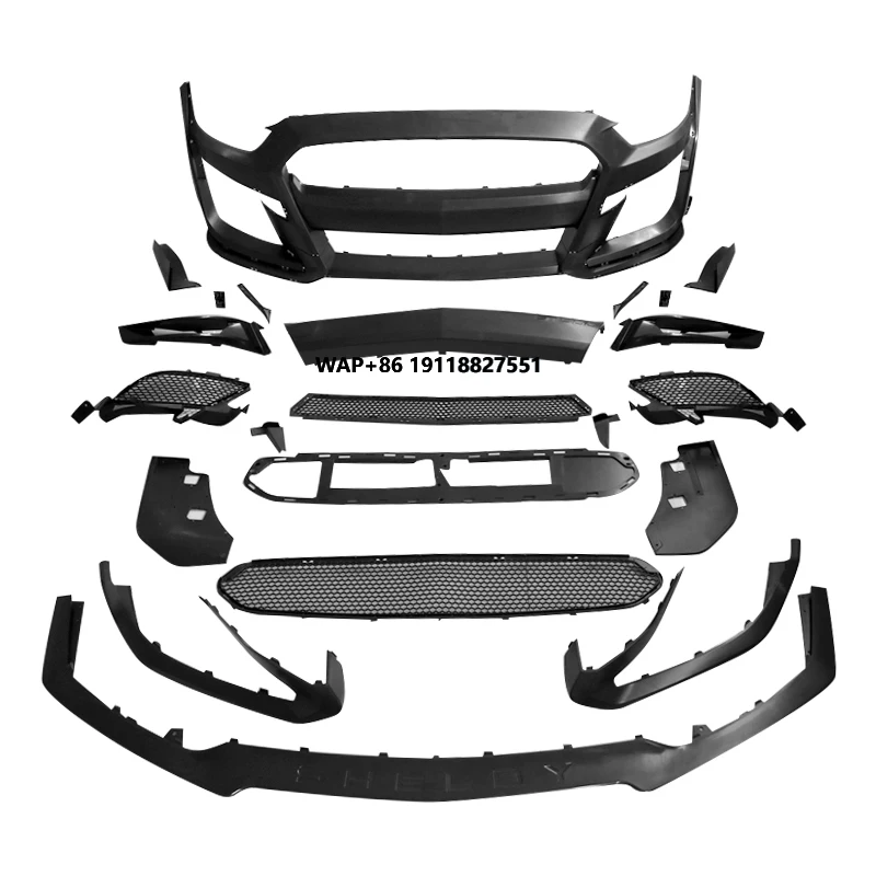 

Wholesale Auto Front Bumper Body Kit Modification Auto Accessories for Mustang GT500 2015-2017