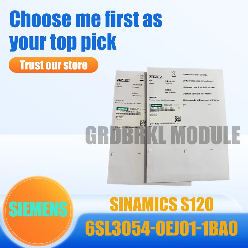 

Совершенно новая оригинальная карта CompactFlash SIEMENS 6SL3054-0EJ01-1BA0 6SL3040-1MA00-0AA0 в комплекте