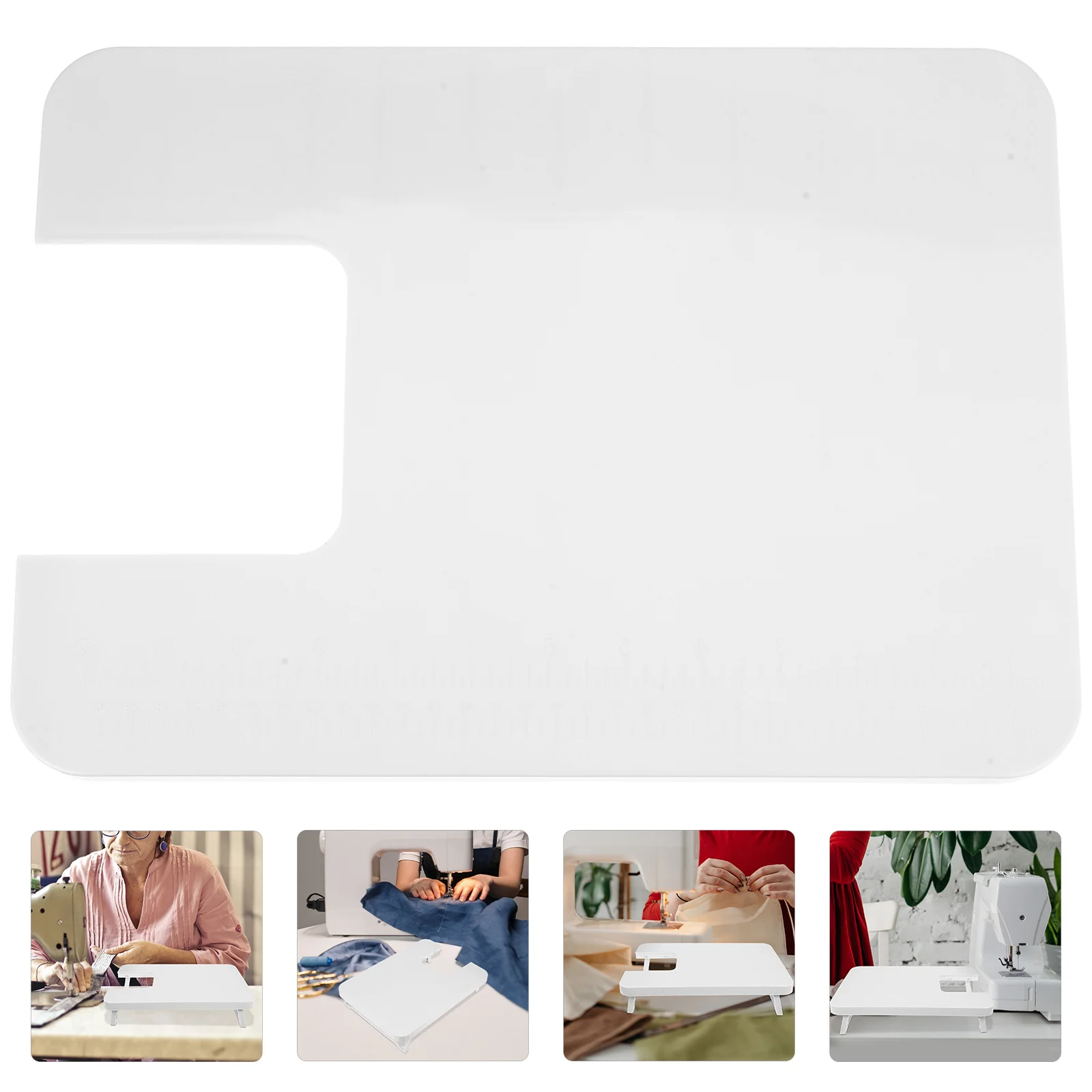 

Mini Portable Expansion Board Extension for Sewing Machine Extended Vintage White Extenders Office