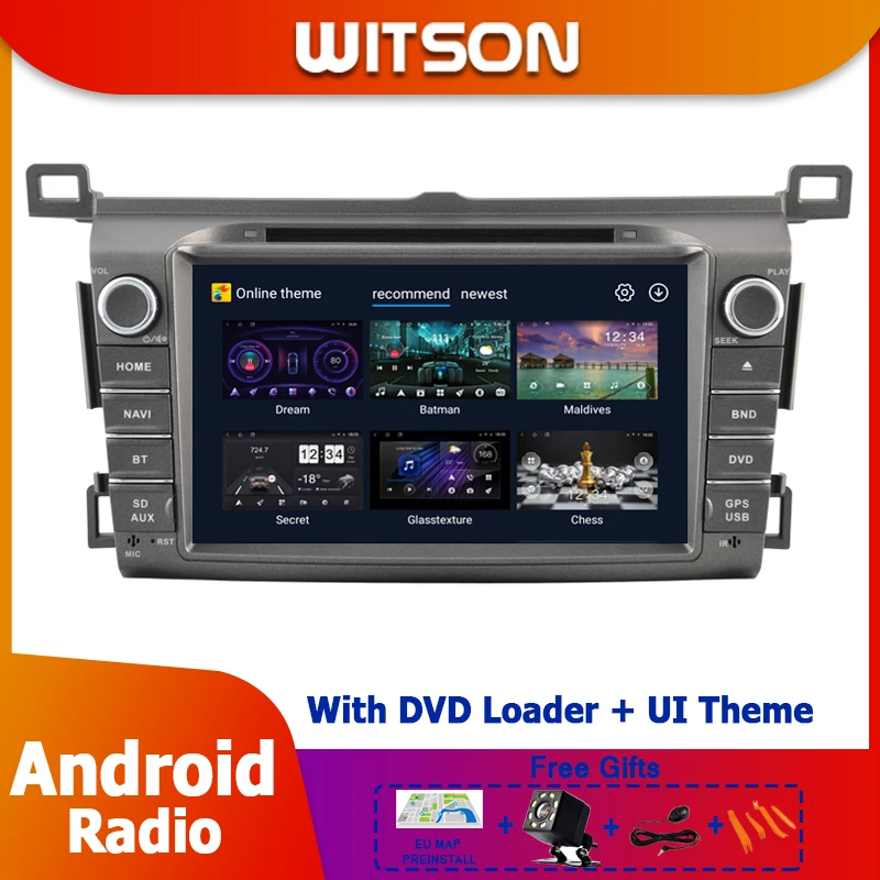 

7" Car Radio OEM DVD Player For Toyota RAV4 Rav 4 xa40 2012-2019 WIFI GPS Stereo CarPlay Player