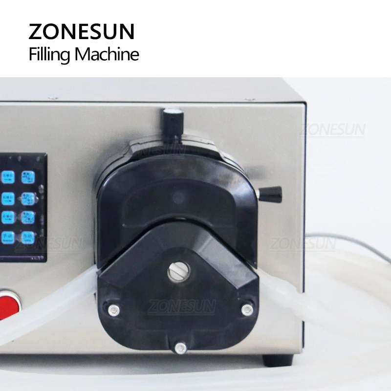 ZONESUN ZS-YTPPR2 Semi-automatic Filling Machine Cosmetics Equipment Juice Liquid Bottle Filler Manufacturing Machine