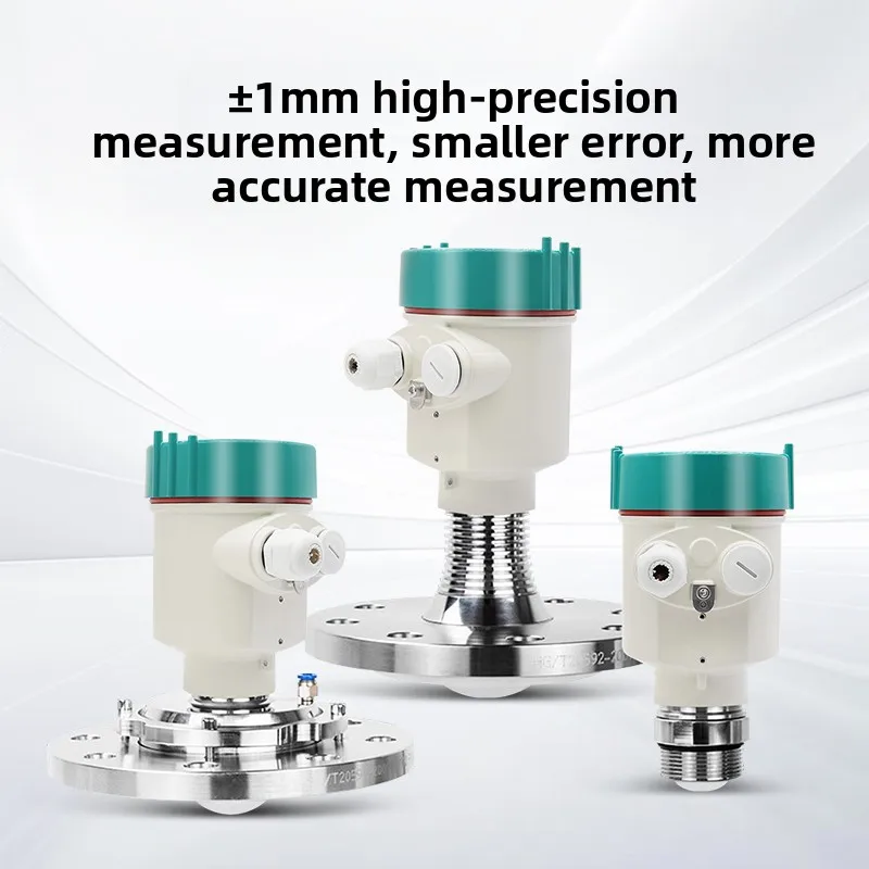 80GHz Radar Level Gauge 1mm Measuring Accuracy Stainless Steel Material Non‑Contact Level Sensor for Coal Pile Measurement