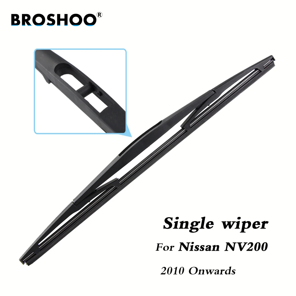 BROSHOO Car Rear Wiper Blades Back Windscreen Wiper Arm For Nissan NV200 Hatchback (2010-) 355mm,Windshield Auto Styling