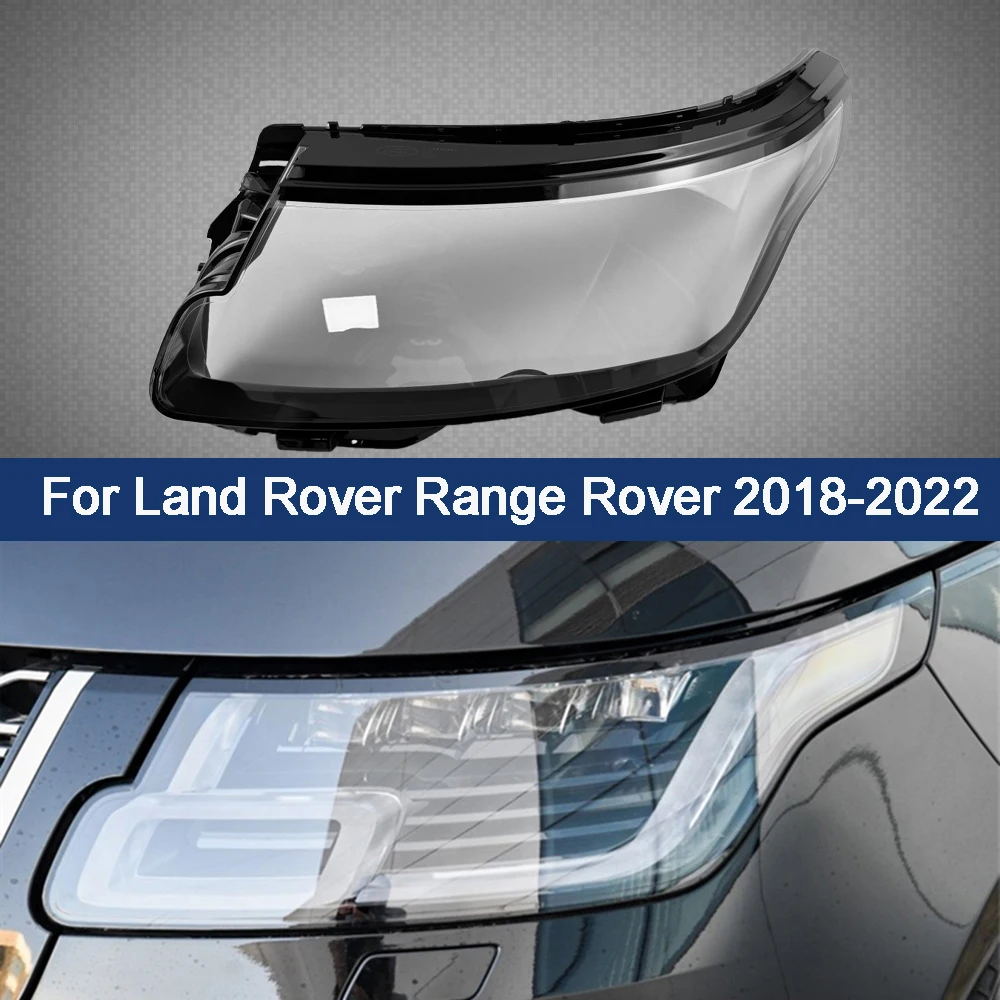 Transparent Headlamp Cover Headlight Lens Shell Lampshade Shell Left Right For Land Rover Range Rover 2018 2019 2020 2021 2022