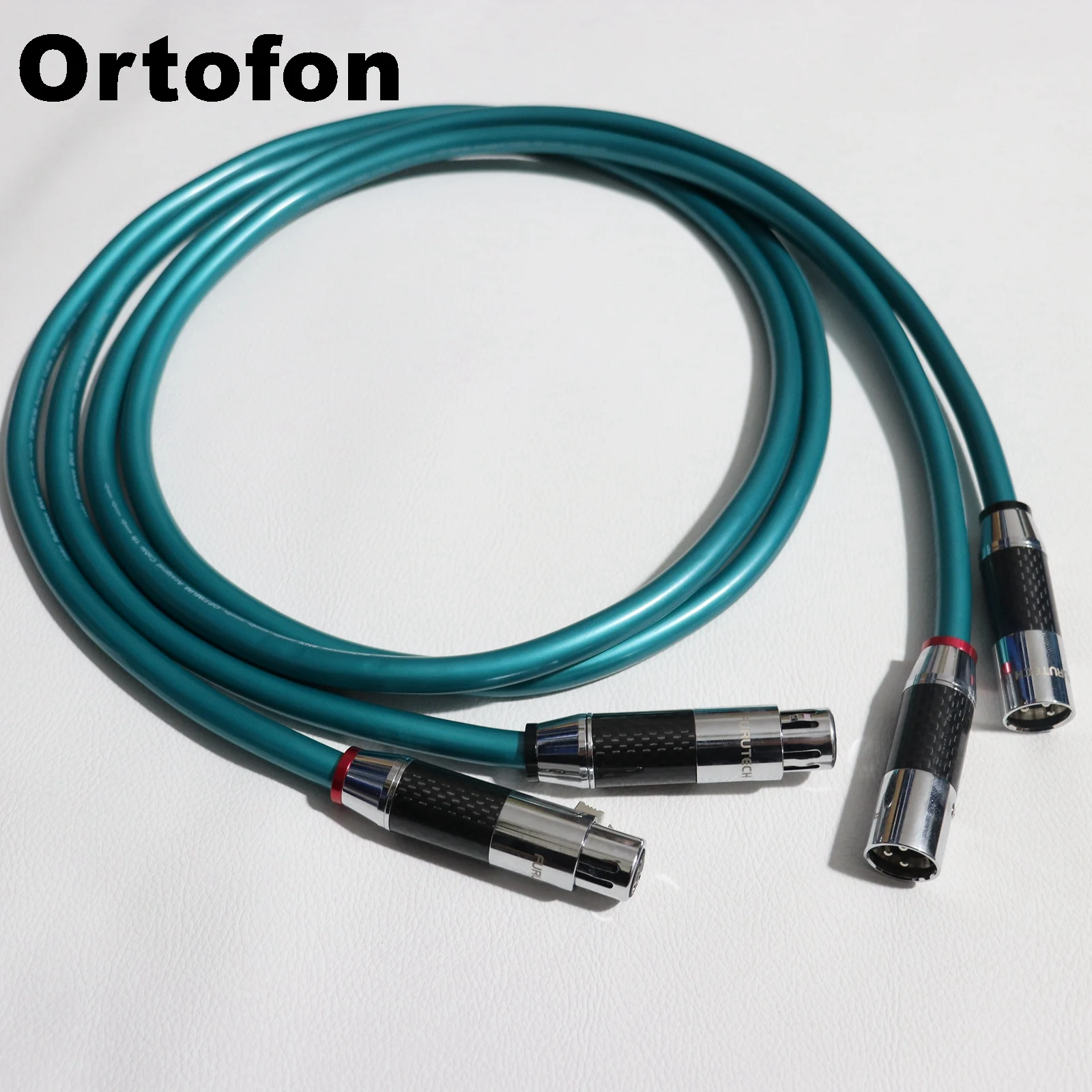 Ortofon balance line 8N OCC high pure Copper HiFi Audio signal wire Anti-interference Amplifier Cable With Carbon Fiber XLR Plug