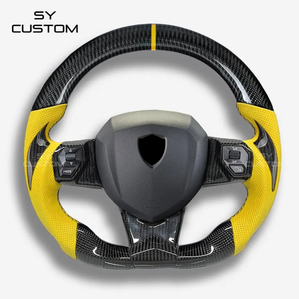 Car Steering Wheel Suitable For LAMBORGHINI Aventador CUSTOM CARBON FIBER STEERING WHEEL