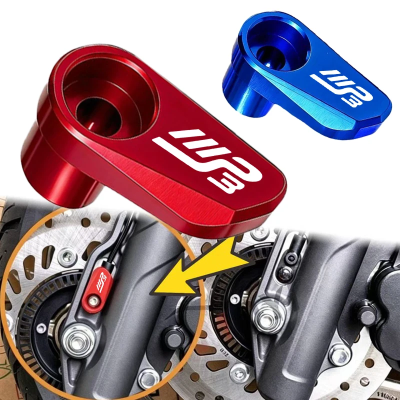 Motorcycle front and rear wheel ABS For Piaggio MP3300 MP3500 MP3 250 300 500 HPE Sport Scooter sensor protective cover
