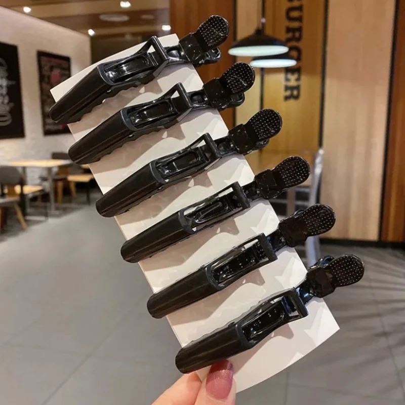 

6/8 шт. красочные заколки для волос из кожи аллигатора, зажимы для парикмахерских, заколки для волос в виде крокодила, аксессуары для парикмахера, профессиональная салонная ручка для волос