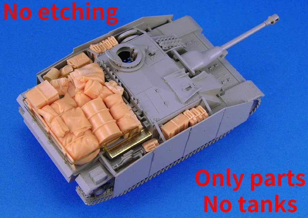 1:35 Die-casting Resin Model Assembly Kit No. 3 Assault Gun Accumulation Modification (no Etching) Unpainted1790