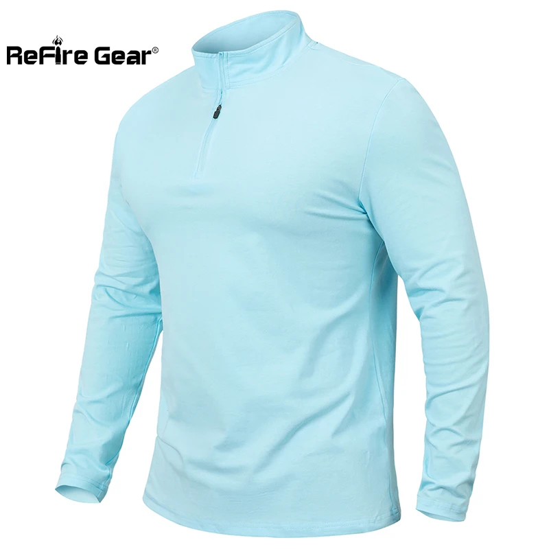 Men's 1/4 Zip Pullover Long Sleeve Shirt Casual Slim Fit Stretch Cotton Mock Neck Work Golf Shirts