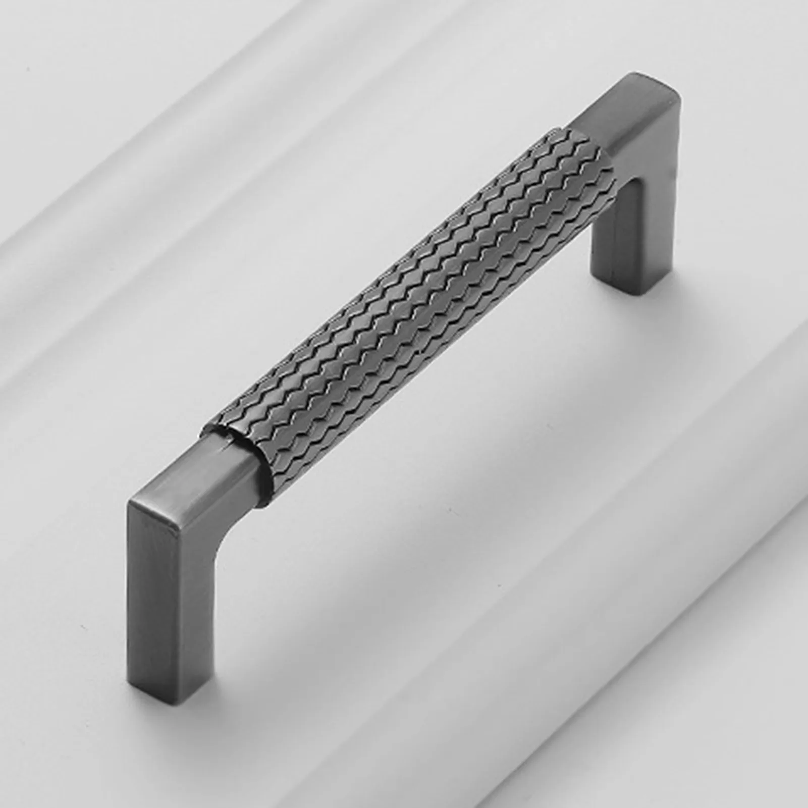 Drawer Handle French Pull Push Drawer Door Handles Strong Durable Easy Installation Door Handle For Dresser Drawer Cupboard