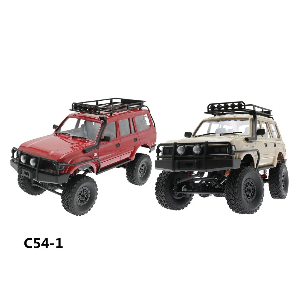 WPL C54-1 4WD 2.4G Fuoristrada Auto LC80 Auto telecomandata RC Crawler Buggy Macchina in movimento Bambini Alimentati a batteria Auto Ragazzi Regalo