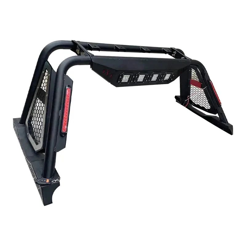 

Double-pipe Truck Frame Anti-rollover Kit with Glass Protective Net