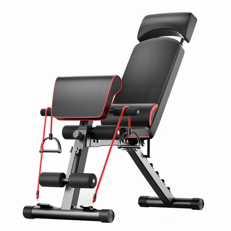 

Bench Press Bench Sit-up Assist Exercise Fitness Equipment Home ab Board Folding Exercise Chair Dumbbell Bench