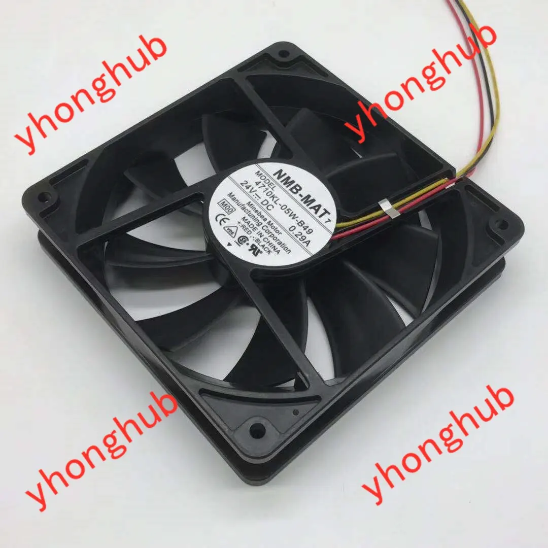 NMB-MAT 1608KL-05W-B39 LQ4 DC 24V 0.08A 40x40x20mm Server Cooling Fan