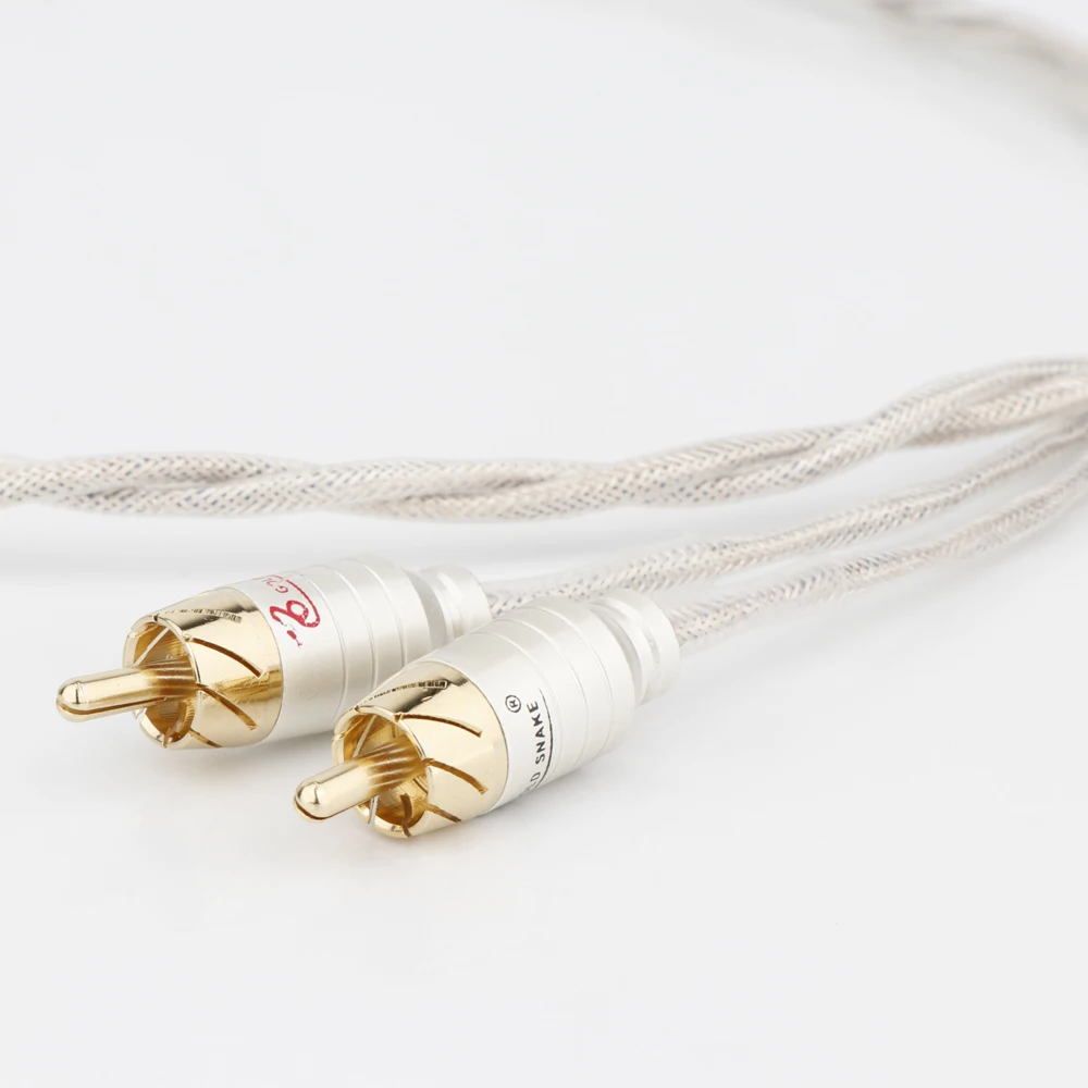 High Quality  3.5mm Stereo Plug to 2 RCA Male Audio Cable For Cayin N5 Iriver AK240 AK380 AK120II Amp Onkyo DP-X1