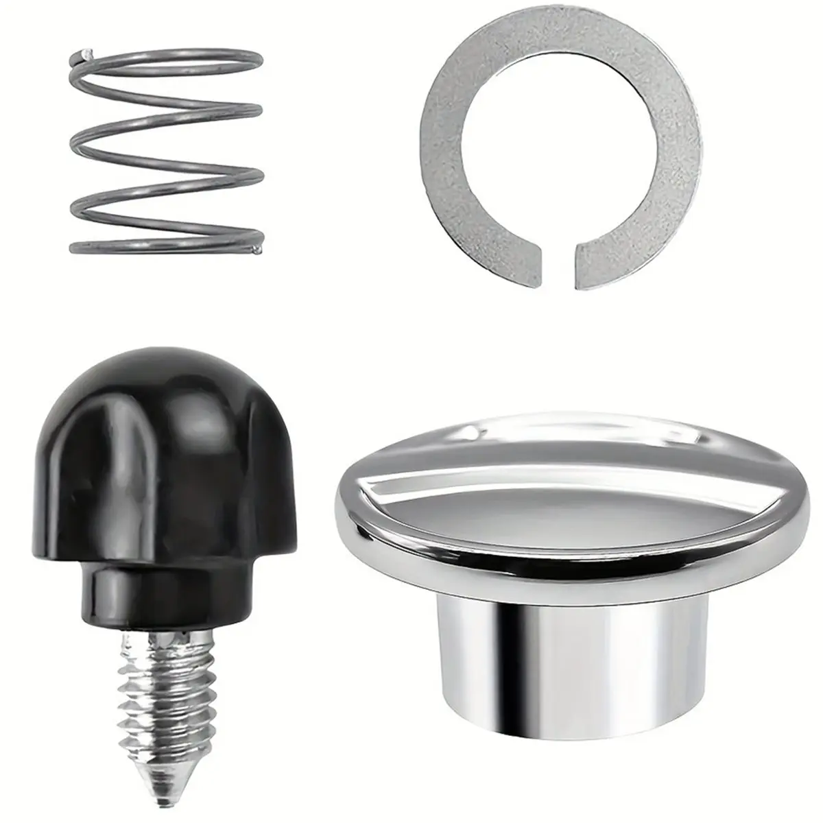 T1236C◐◆◀♥Replacement Parts for Hub Attachment Cap and Fixing Attachment Thumb Knob Screw Springs and Washers 【Buy Now】