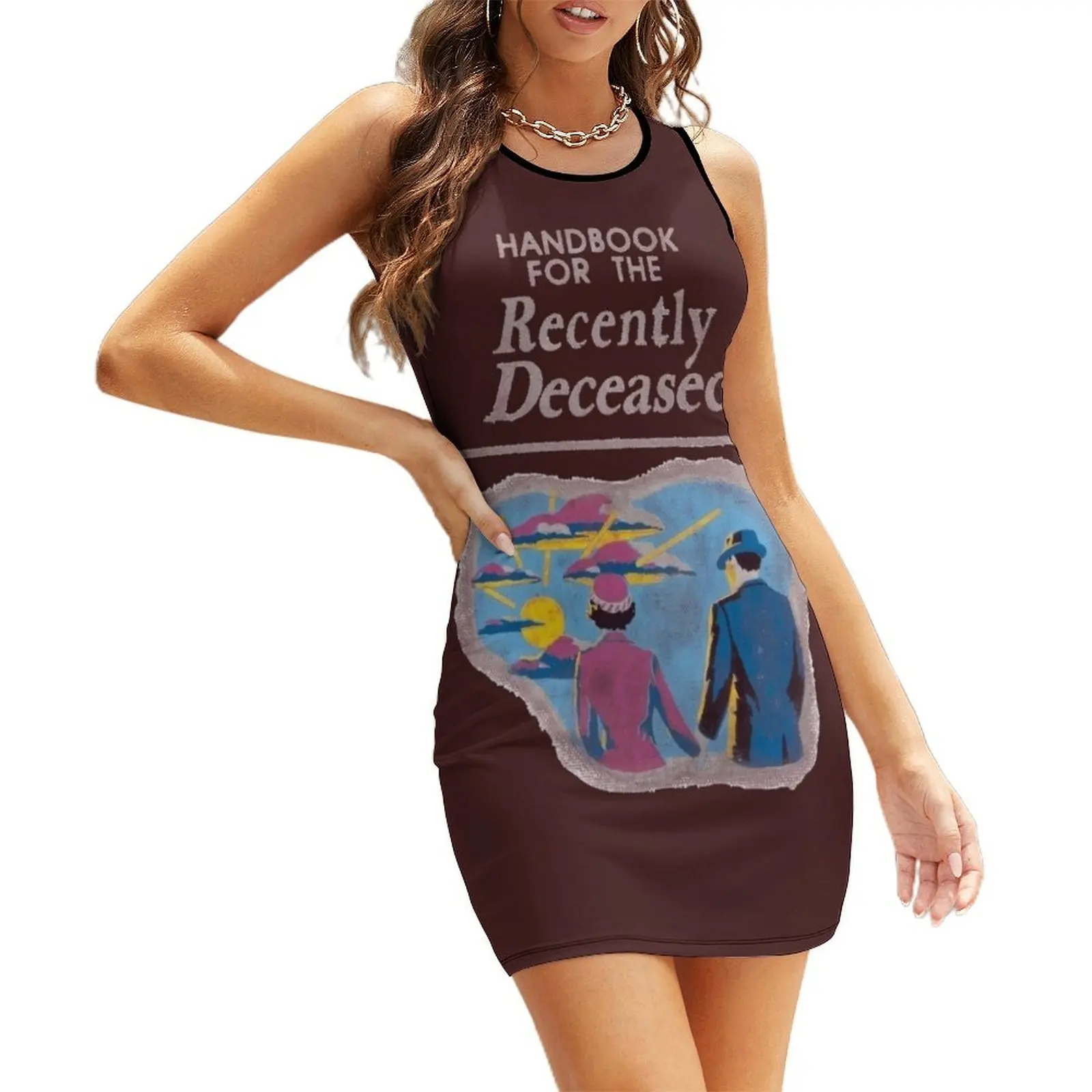 

Handbook for the Recently Deceased Sleeveless Sundress women's dresses luxury cocktail dresses