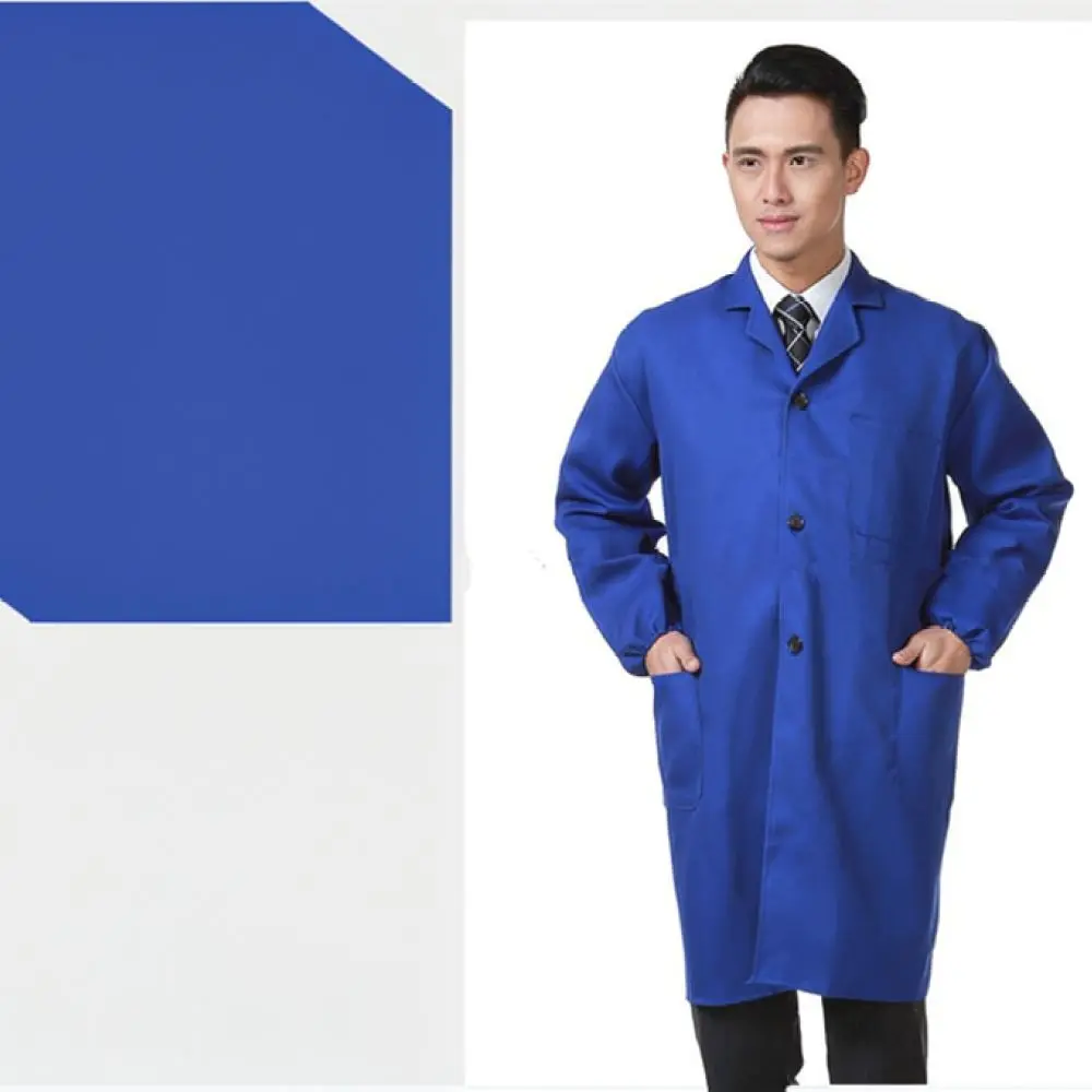 Heavy Duty Protective Workwear Jacket Long Sleeve Industrial Uniform For Men Workshop Logistics Warehouse Anti Stain Apparel